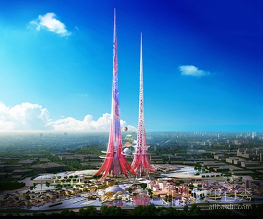 中国武汉将建世界最高建筑 — 凤凰塔(图2)